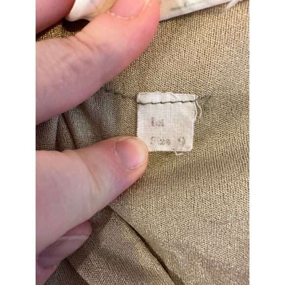 Vintage 70s Roberta California Womens V-neck Cottagecore Rose Embroidery Dress 9 - Picture 5 of 9